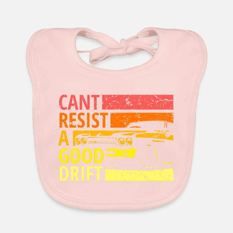 Cant resist a drift, Drift, Drive Bavoir bio Bébé