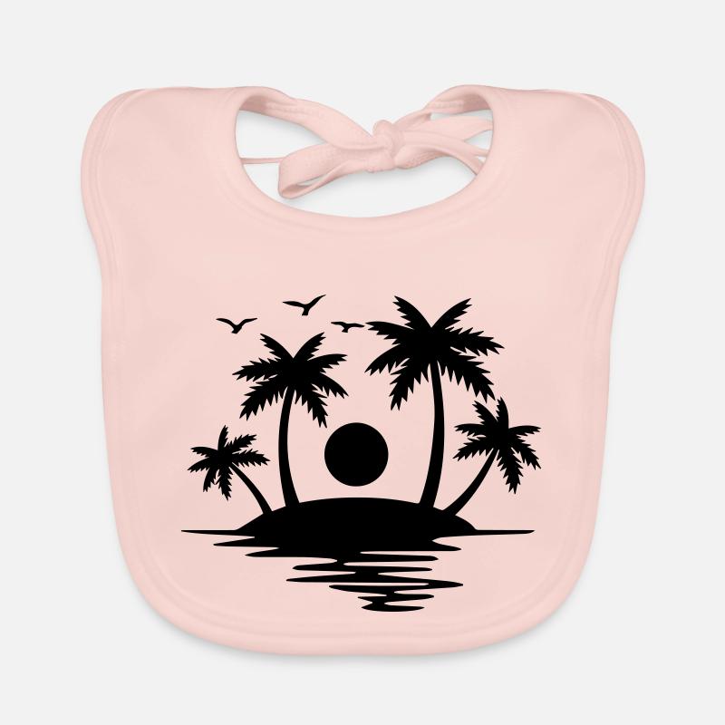 Île Paradis Bavoir bio Bébé