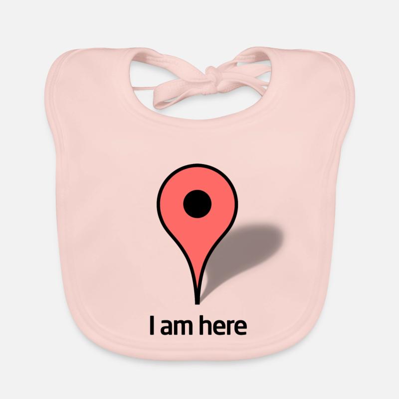 Google Map Marker Baby Bio-Lätzchen