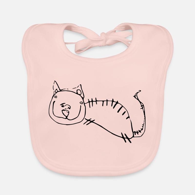 Yes cat Baby Bio-Lätzchen