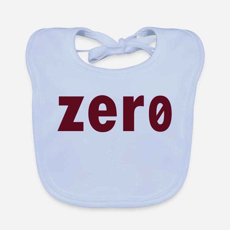 zero zero nobody from zero to hero Organic Baby Bibs