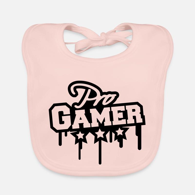 Pro Gamer Graffiti Baby Bio-Lätzchen