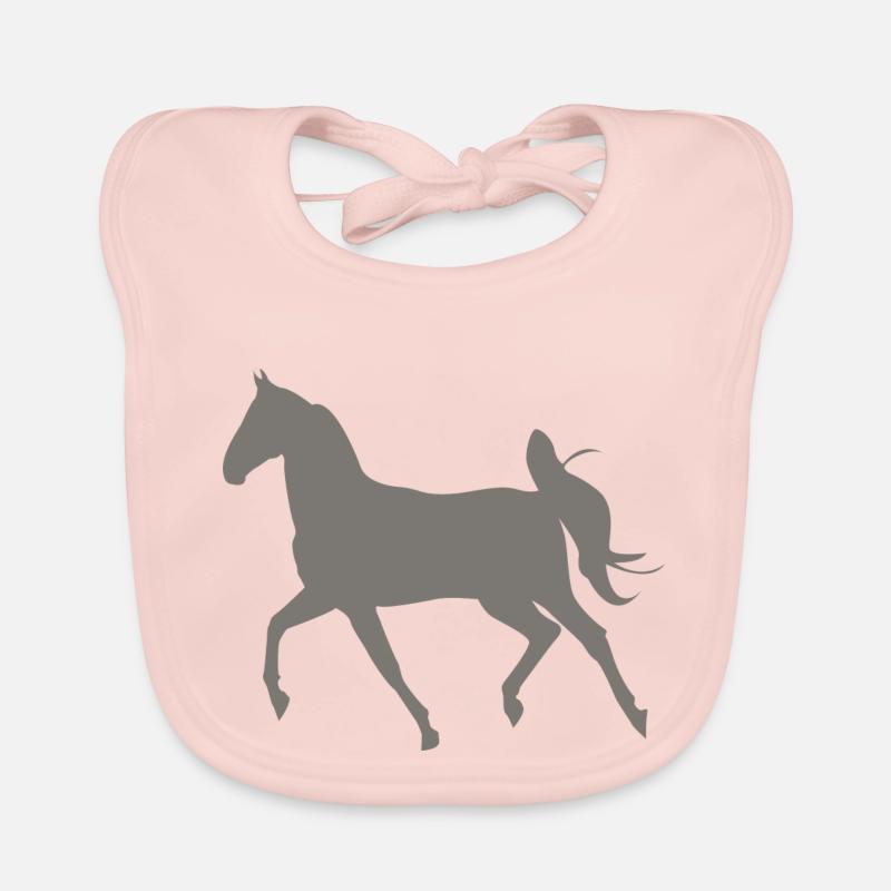 cheval Bavoir bio Bébé