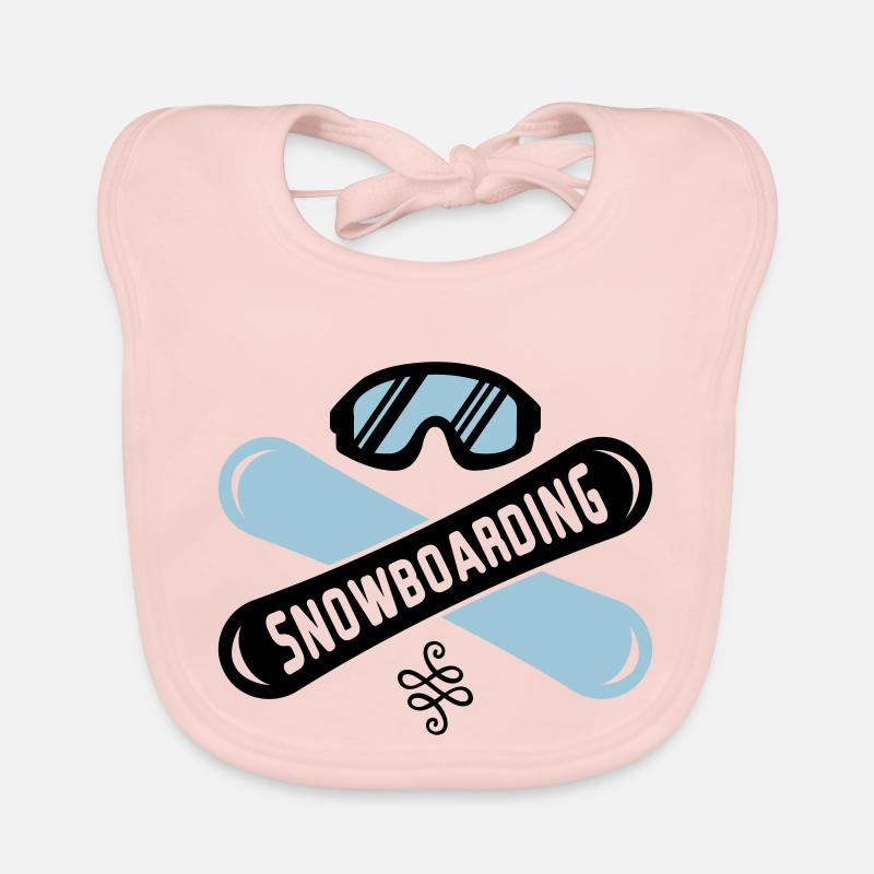 snowboarding boards Baby Bio-Lätzchen