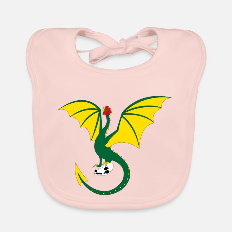 Jugger basilisks Basel Merch Organic Baby Bibs