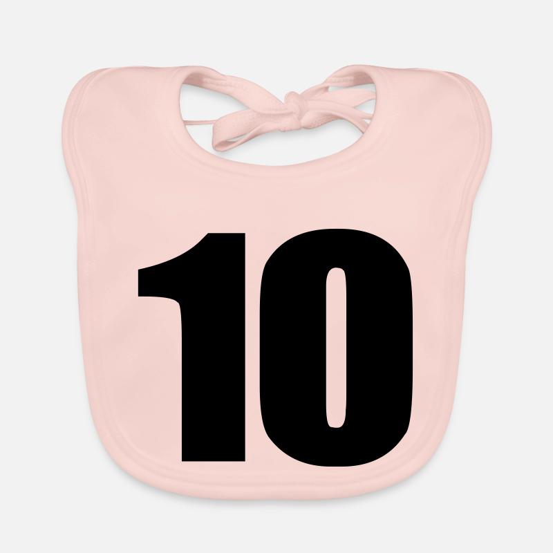 10 Organic Baby Bibs