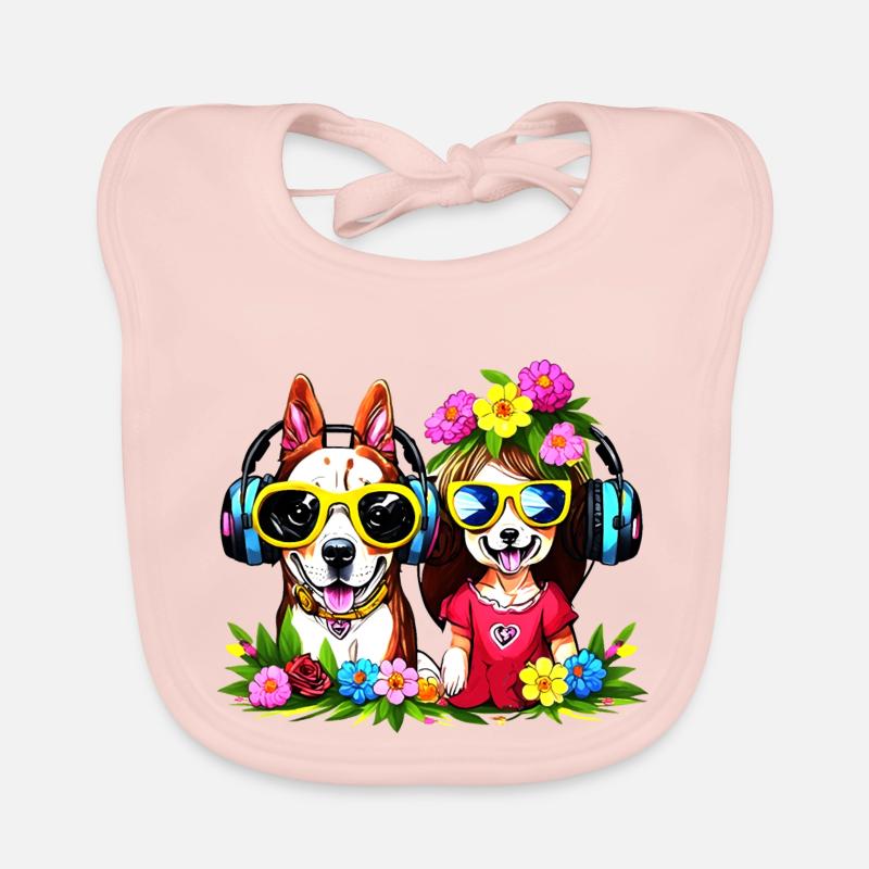 Happy Dog Organic Baby Bibs
