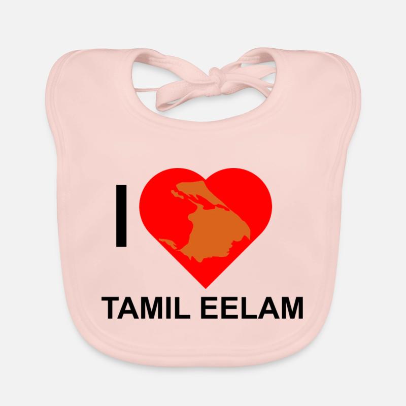Tamil Eelam Baby Bio-Lätzchen