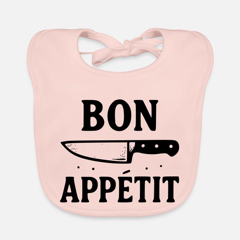 Bon appétit Bavoir bio Bébé