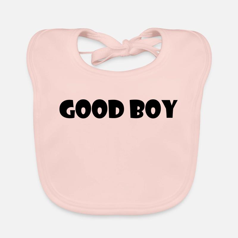 Dites plaisir aux proverbes - Bavoir bio Bébé - rose