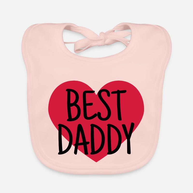 Dad - Daddy - Papa - Baby - Birth - Father - Vati Organic Baby Bibs