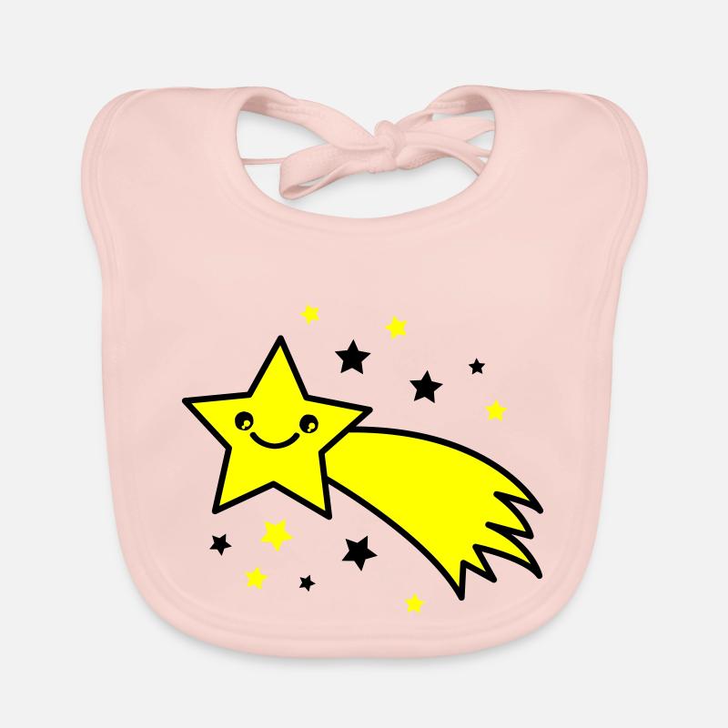 Sternschnuppe Baby Bio-Lätzchen