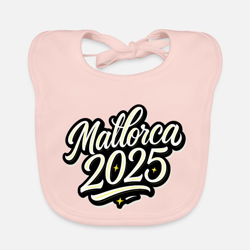 Majorque 2025 Bavoir bio Bébé