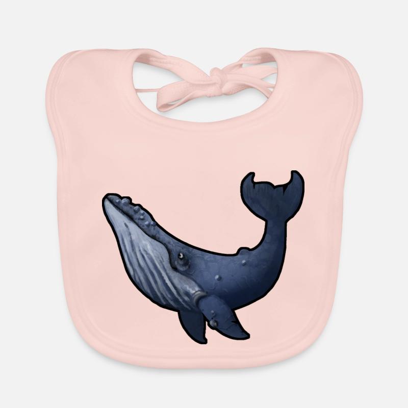 Buckelwal Baby Bio-Lätzchen
