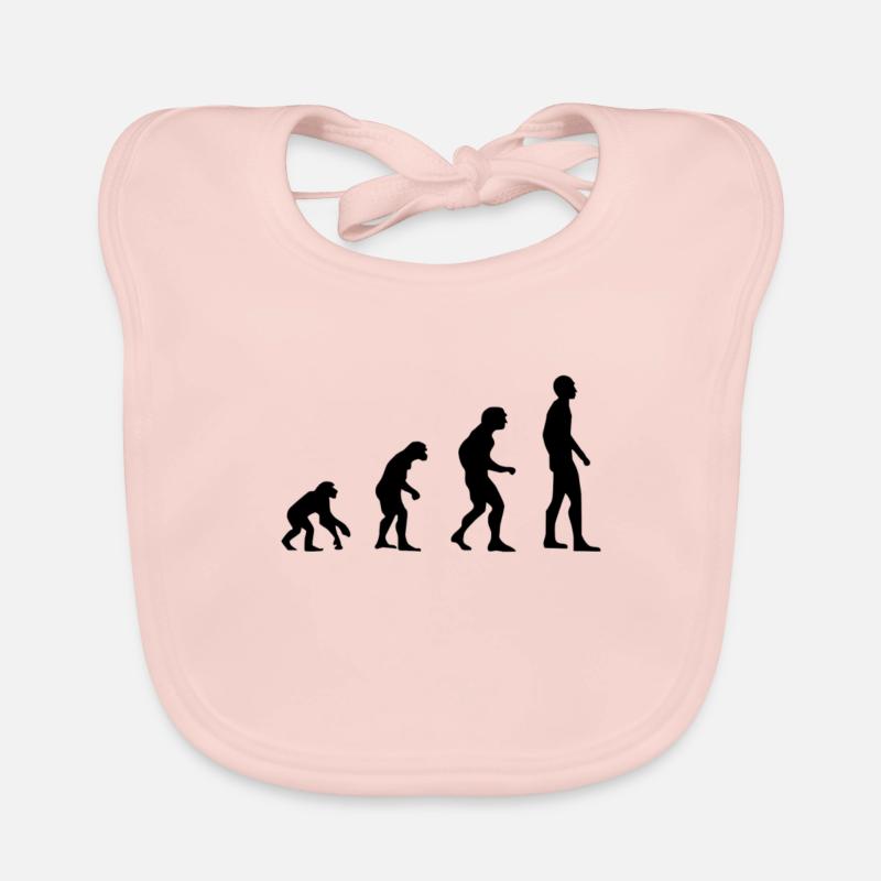 Évolution humaine Bavoir bio Bébé