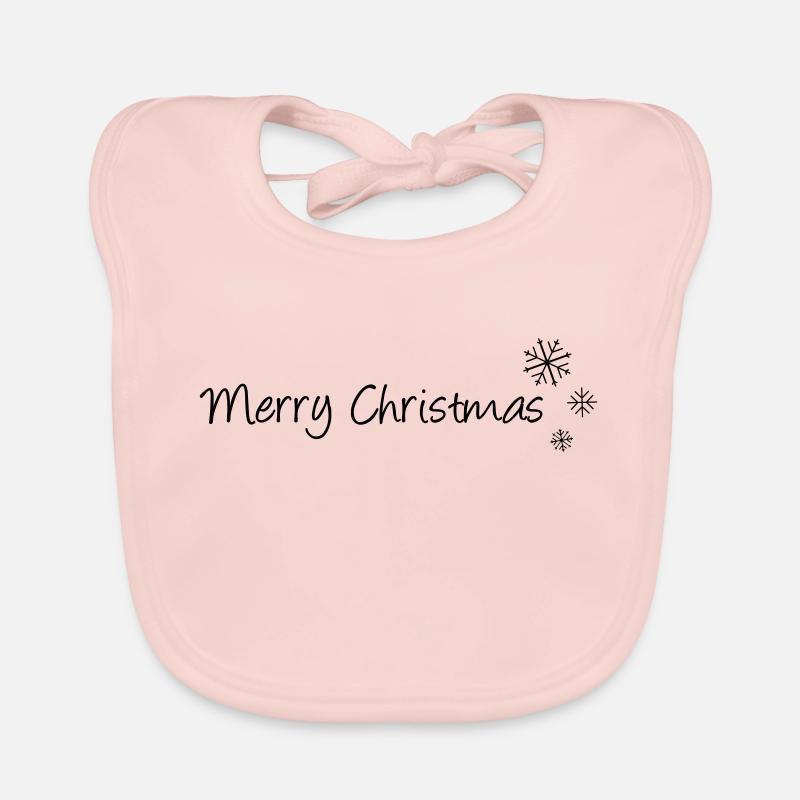 Joyeux noel4 Bavoir bio Bébé