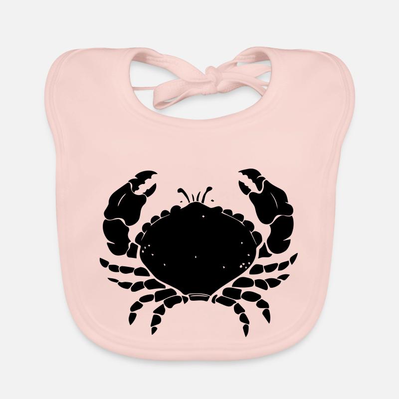 crab Bavoir bio Bébé