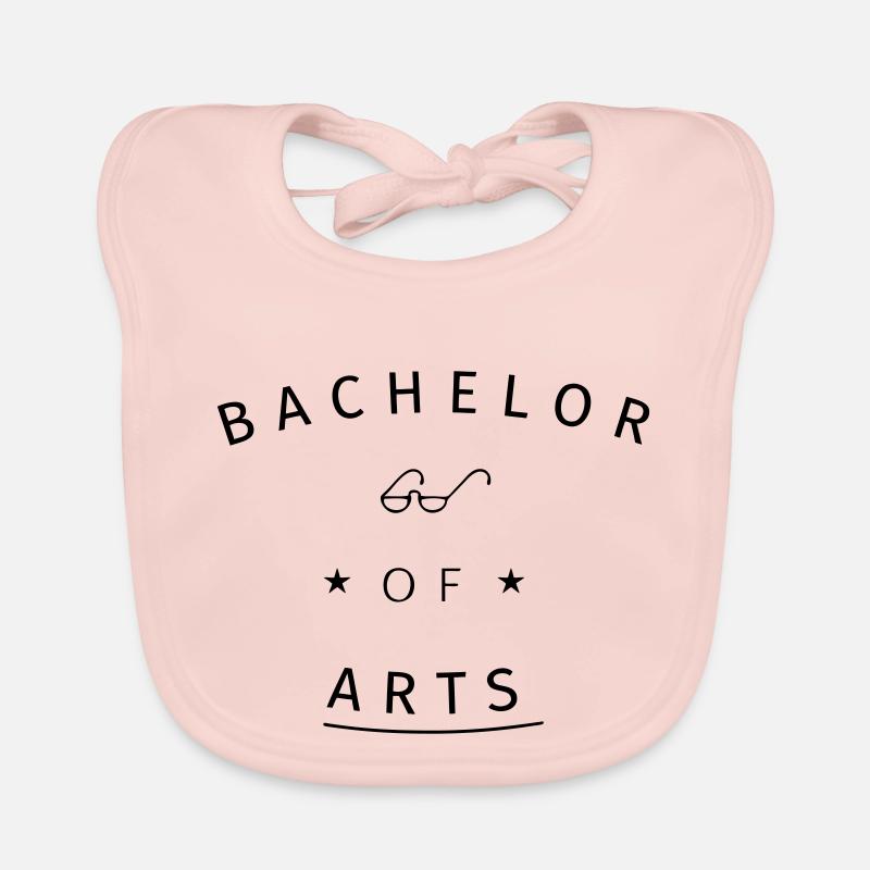 Bachelor of Arts Organic Baby Bibs