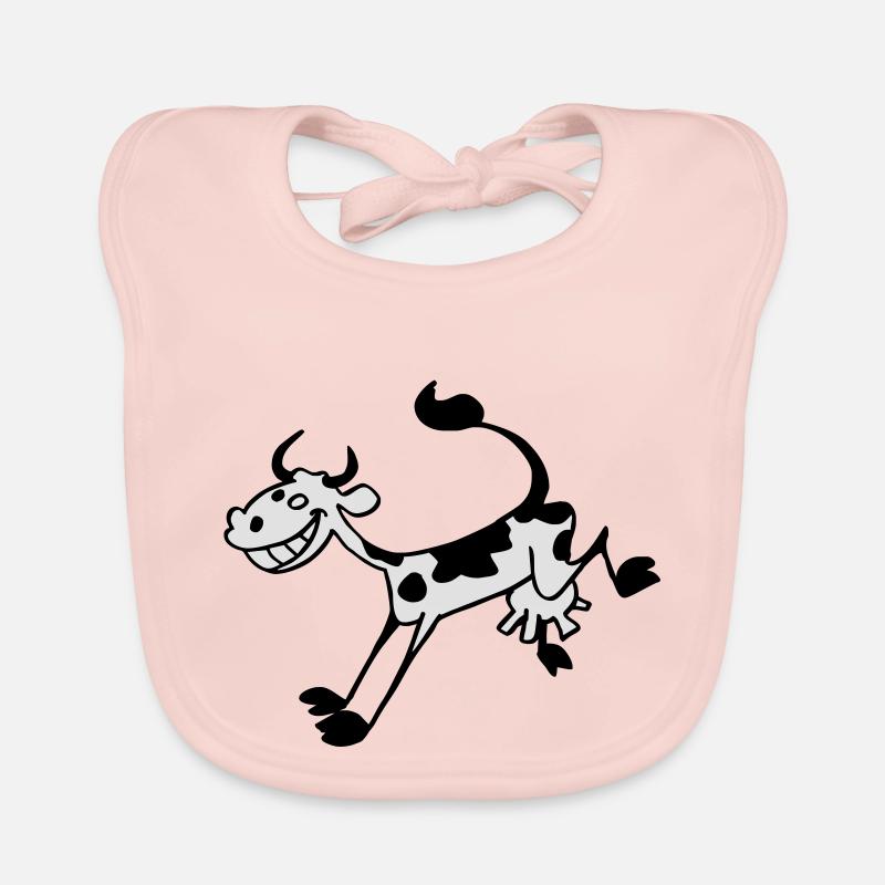 Ah la vache Bavoir bio Bébé