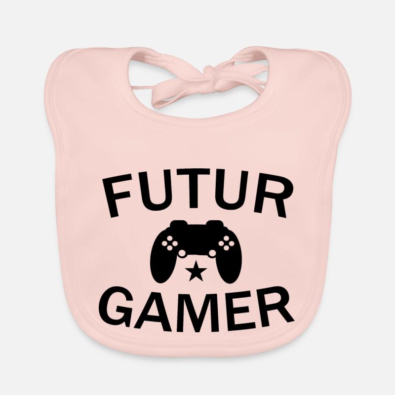 Future Gamer Organic Baby Bibs