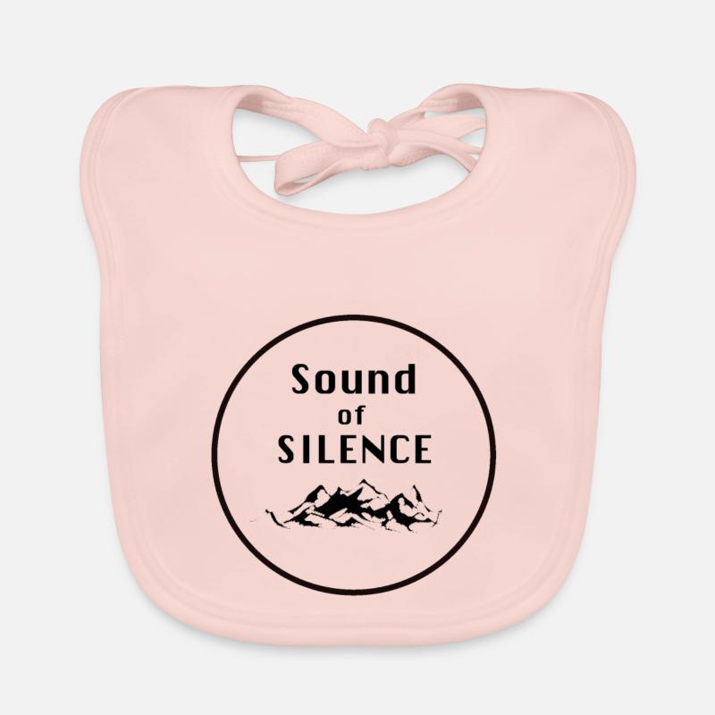 Son du silence Bavoir bio Bébé