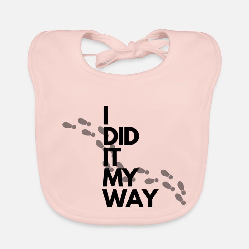 I did it my Way Footprints Organic Baby Bibs
