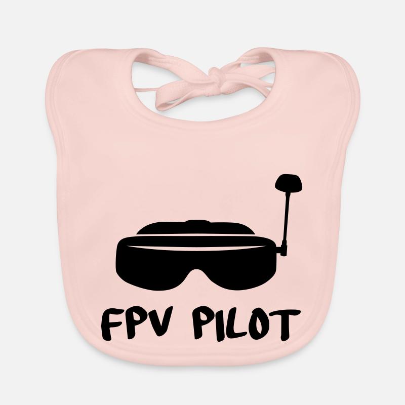 FPV Driver Organic Baby Bibs