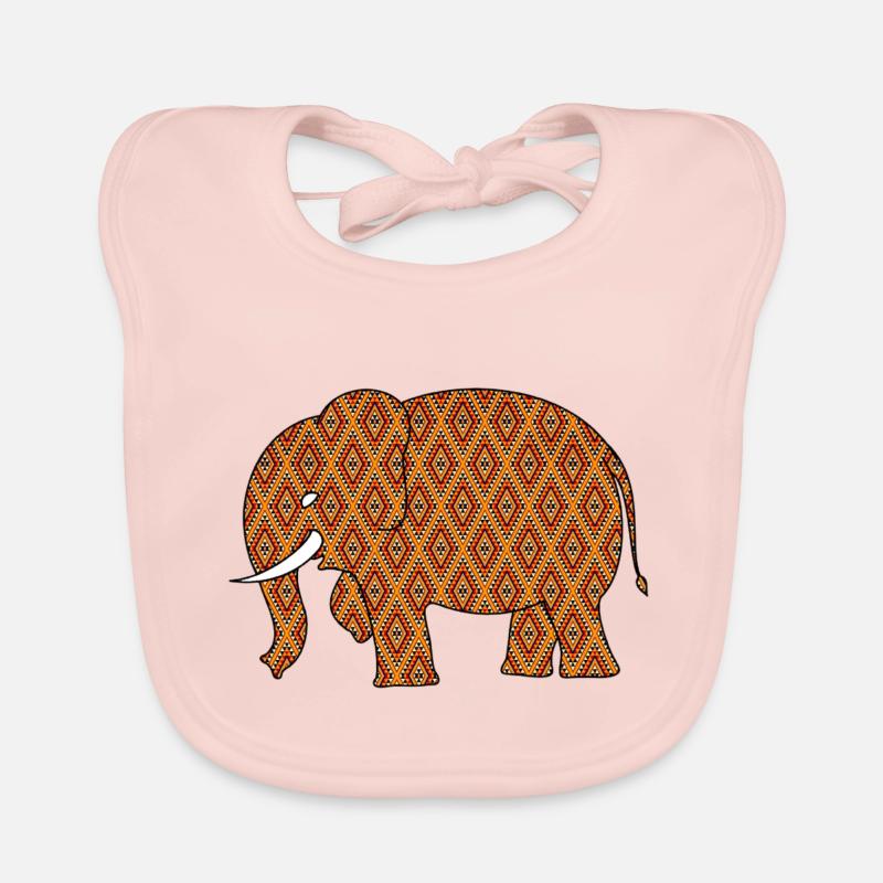 Elefant Baby Bio-Lätzchen