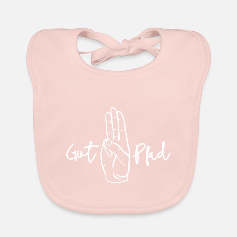 Gut Pfad - Baby Bio-Lätzchen - Rose