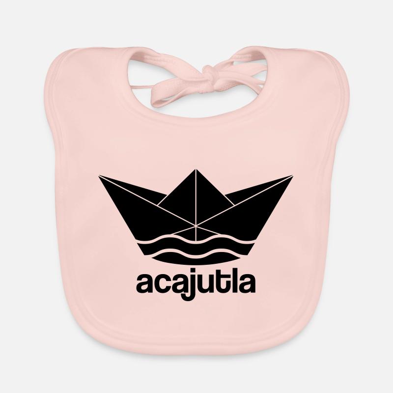 Coole Acajutla Conception de bateau en papier Bavoir bio Bébé