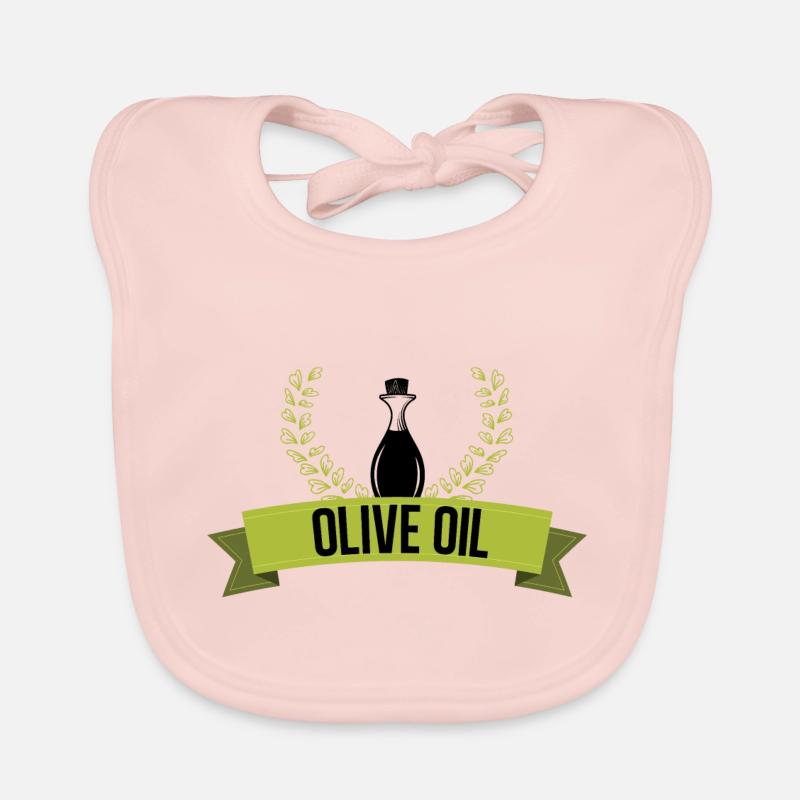 Huile d'olive cadeau olive Bavoir bio Bébé
