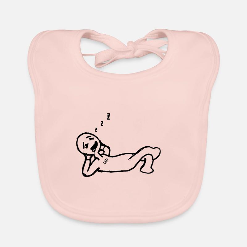 fauler Typ Baby Bio-Lätzchen