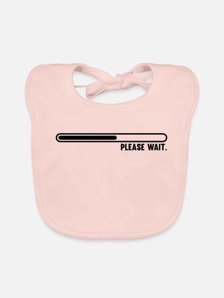 _loading_f1 - Baby Bio-Lätzchen - Rose - Vorne