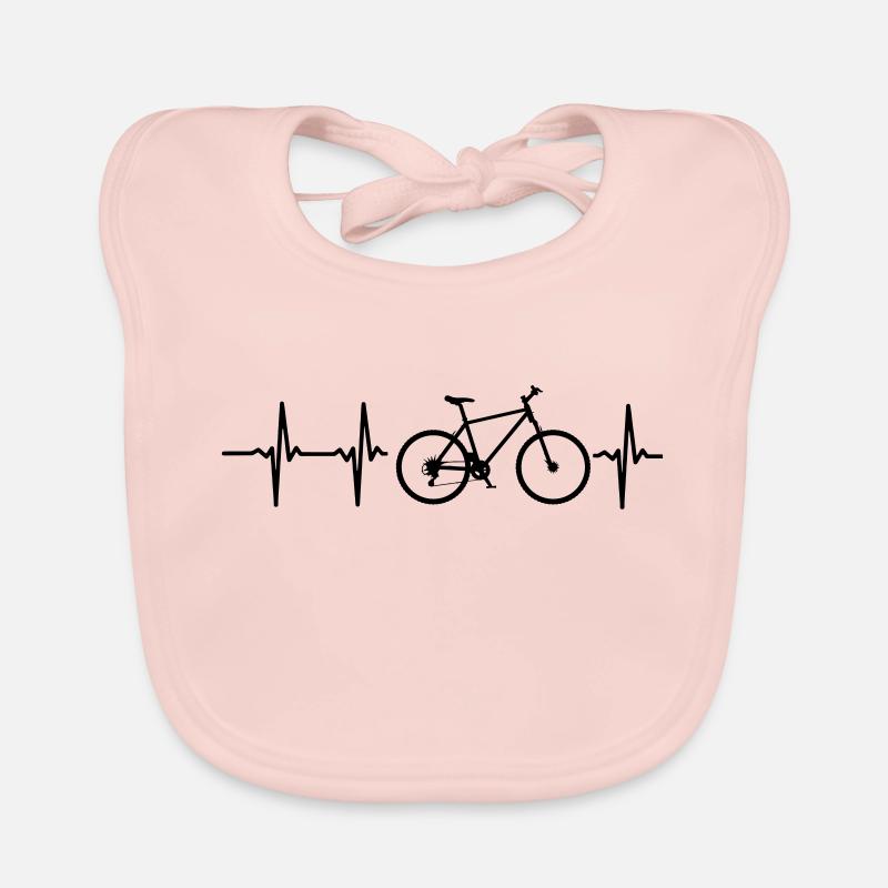 J’AIME MON VÉLO ! Bavoir bio Bébé