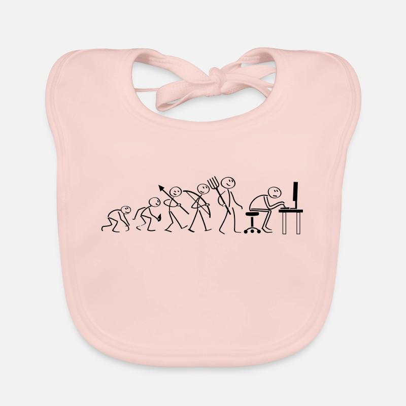 Evolution Computerarbeit Baby Bio-Lätzchen