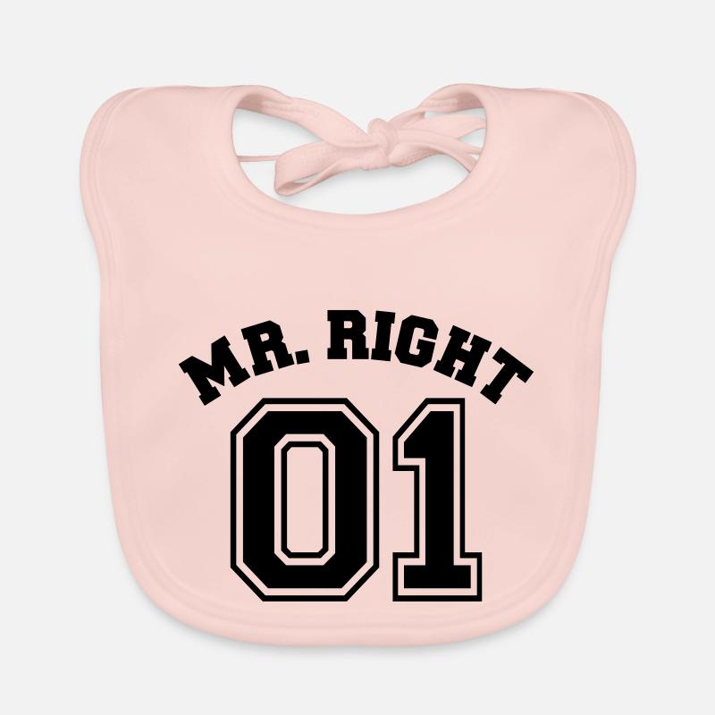 Mr. Right 01 Baby Bio-Lätzchen