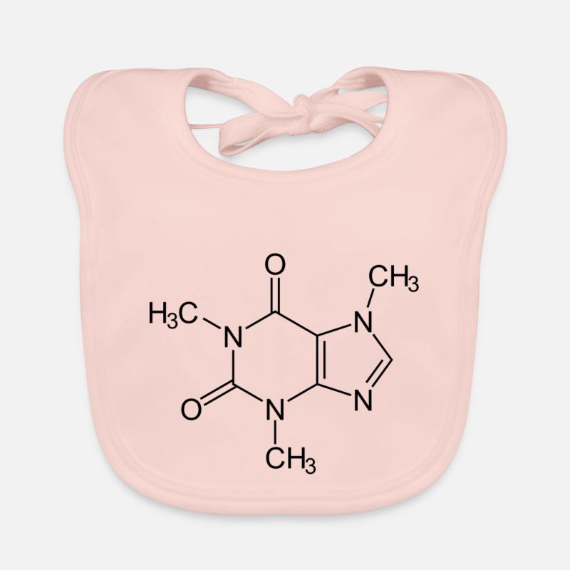 café caféine Bavoir bio Bébé