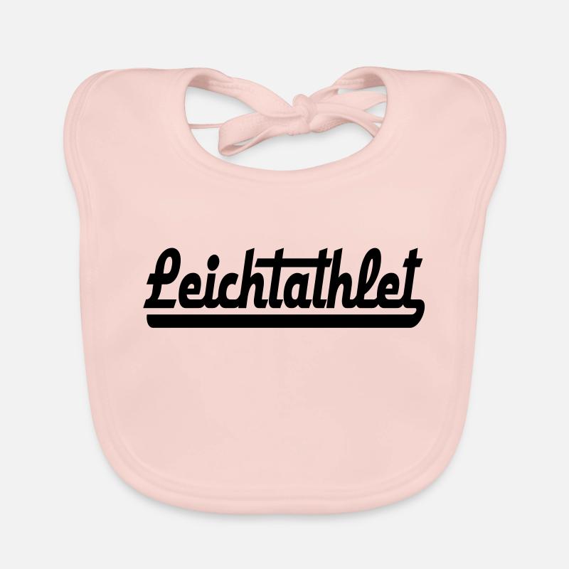 Leichtathletik Baby Bio-Lätzchen