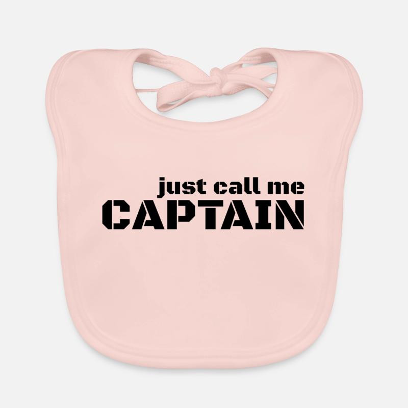 appelez-moi capitaine Bavoir bio Bébé