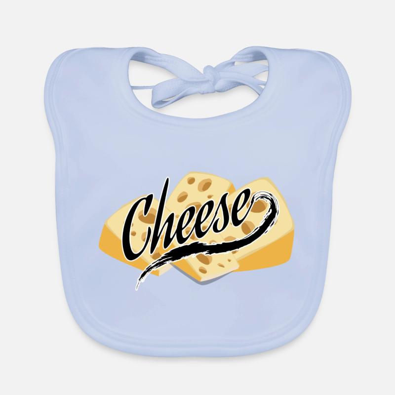 cheese Organic Baby Bibs