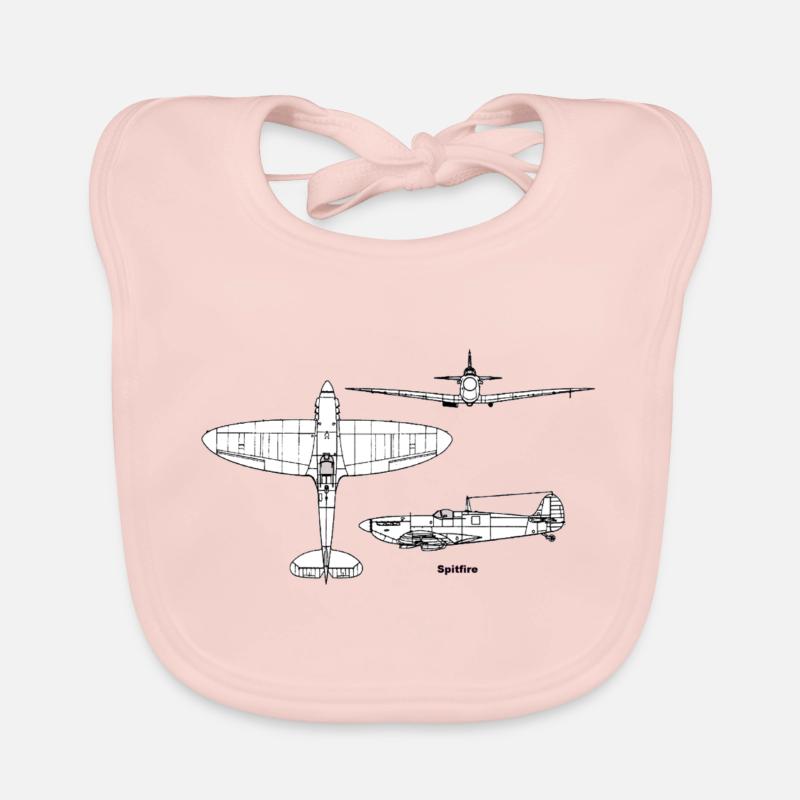 Flugzeug Baby Bio-Lätzchen
