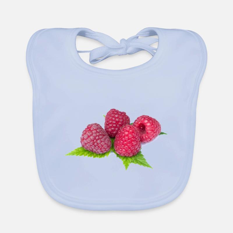 Himbeeren Baby Bio-Lätzchen