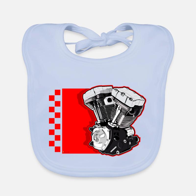 Engine V Organic Baby Bibs