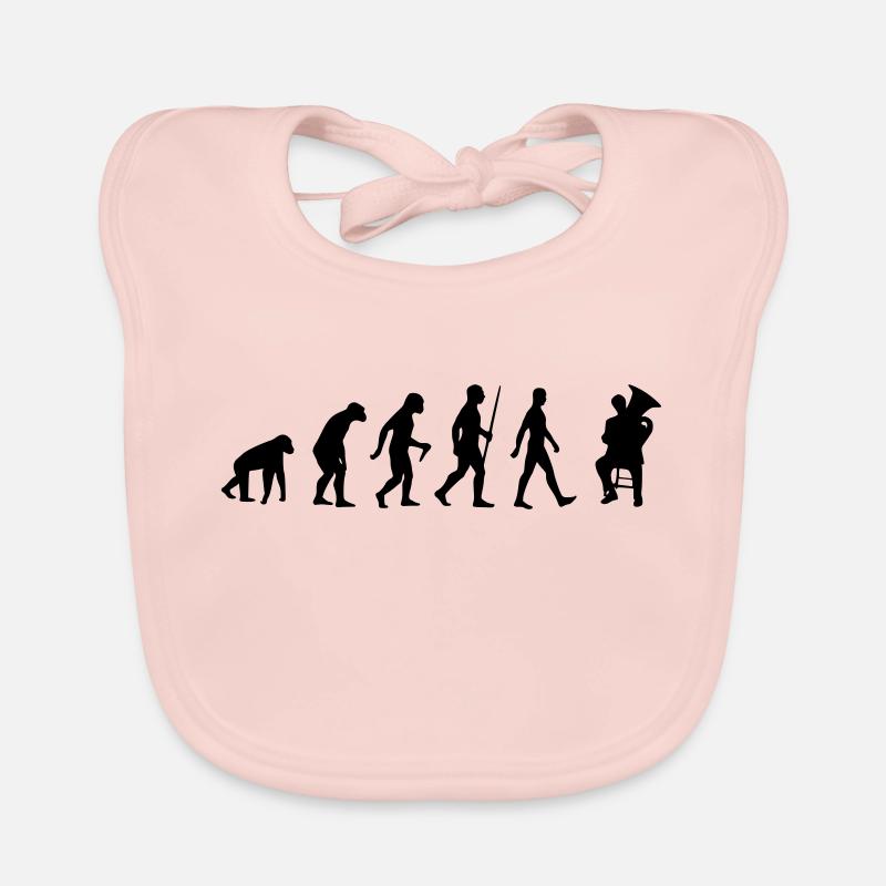 Tuba, tuba, player, music, instrument evolution Organic Baby Bibs