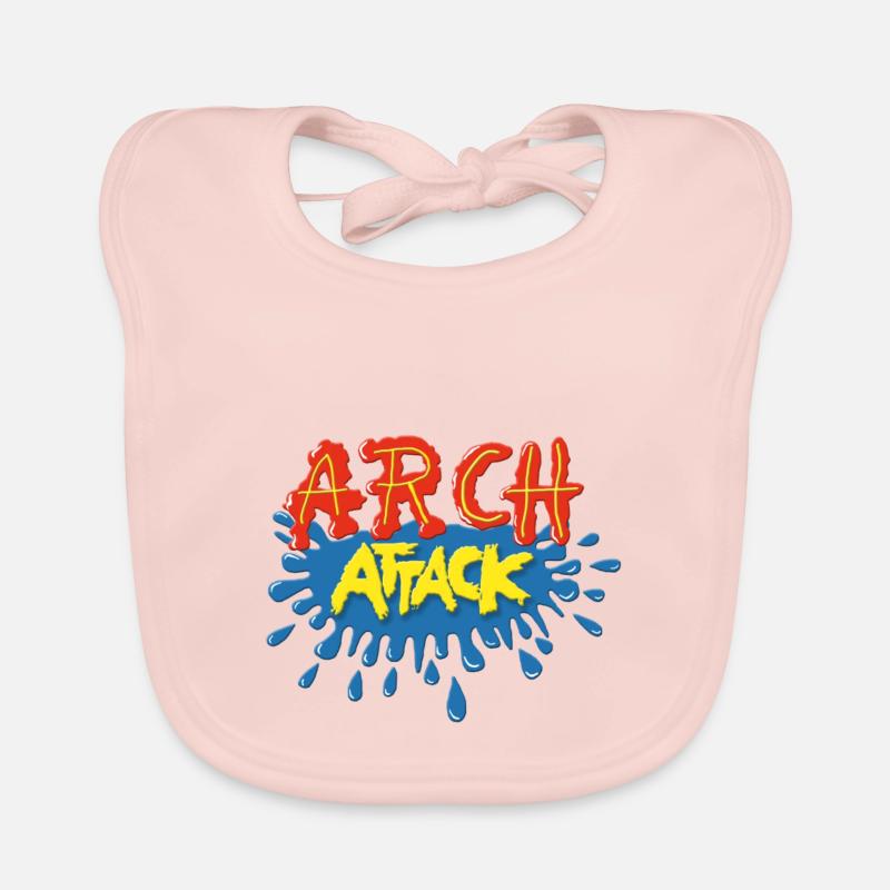 Attaque de l'arche Bavoir bio Bébé