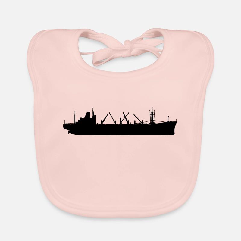 Cargo, cargo, navire marchand Bavoir bio Bébé