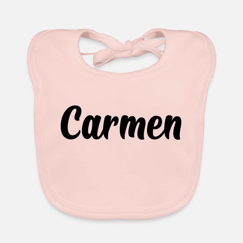 Carmen - Baby Bio-Lätzchen - Rose