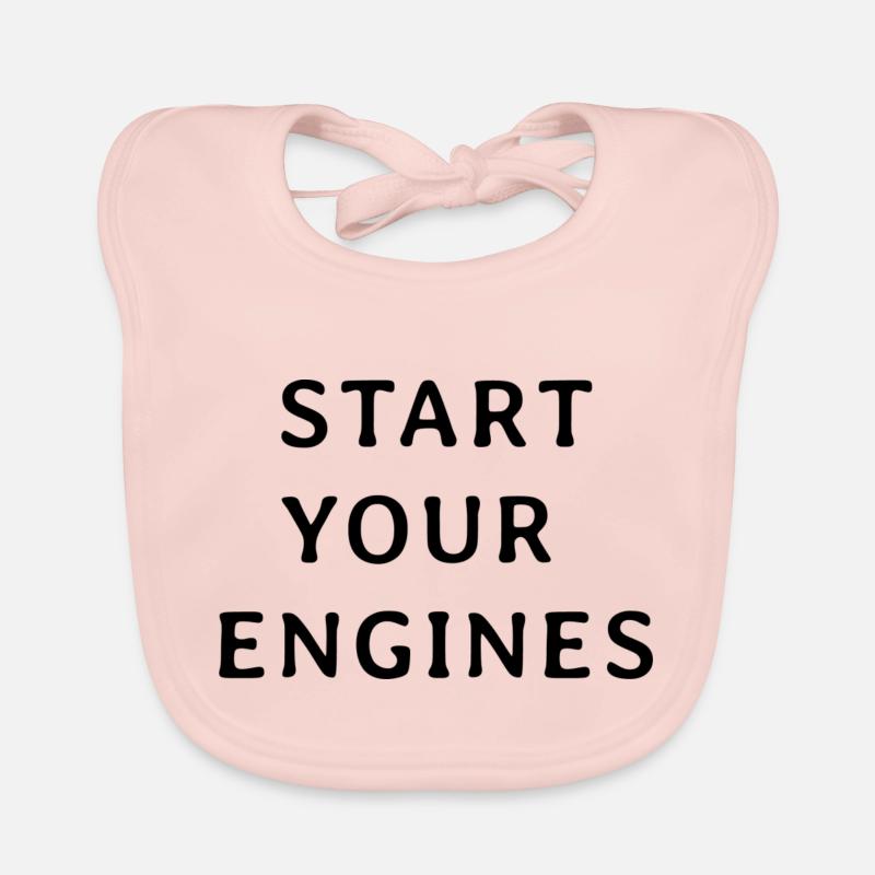 Start your engines Baby Bio-Lätzchen