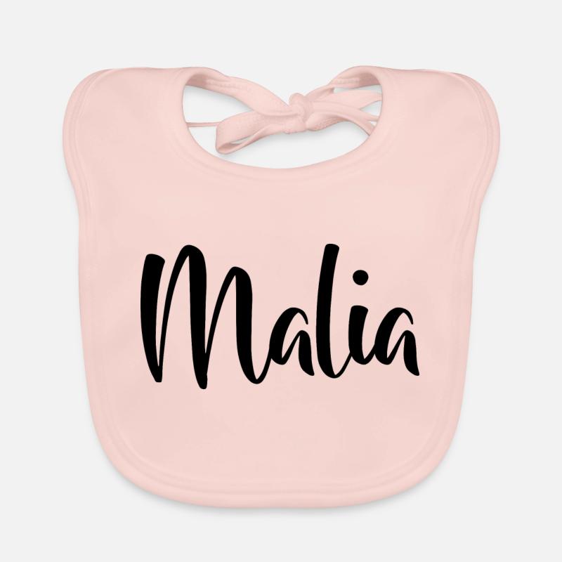 Name - Malia Baby Bio-Lätzchen
