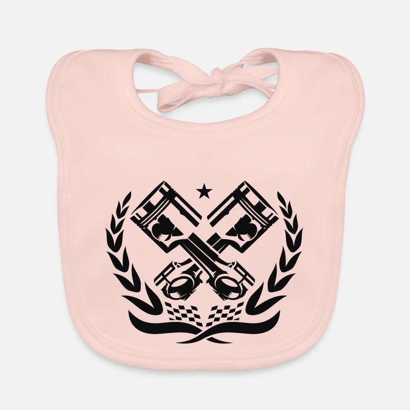 RACE KOLBEN Baby Bio-Lätzchen